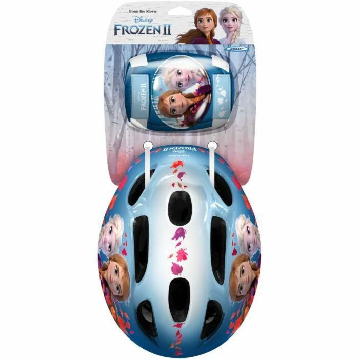 Reine Des Neiges Casco THE QUEEN OF SNOW II para Niña 5+ Años con Rodilleras y Coderas Talla 50-56 cm, Circunferencia Ajustable 1 Reine Des Neiges Casco THE QUEEN OF SNOW II para Niña 5+ Años con Rodilleras y Coderas Talla 50-56 cm, Circunferencia Ajustable 1
