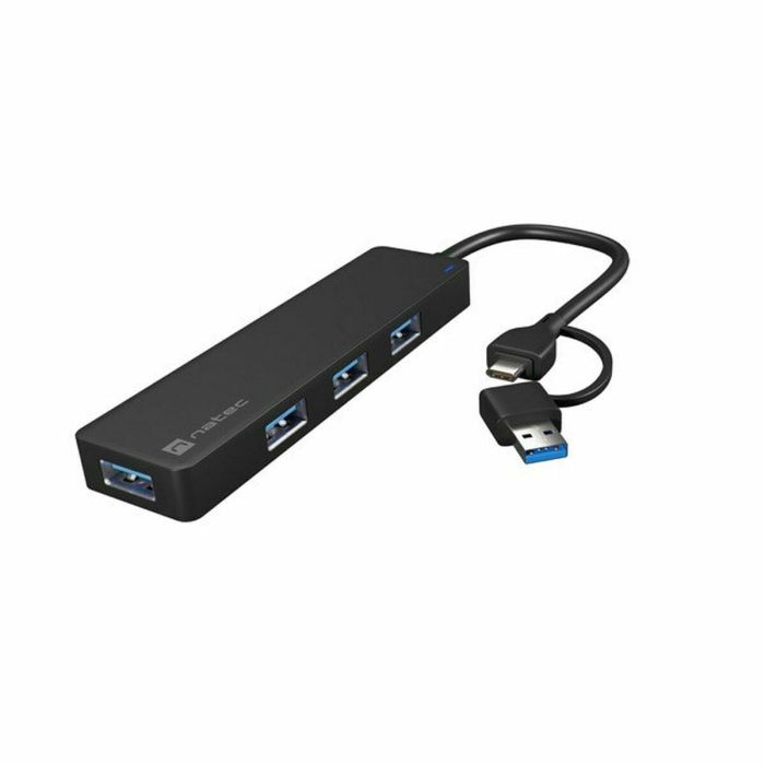 Hub USB Natec NHU-2023 Negro Hub USB Natec NHU-2023 Negro