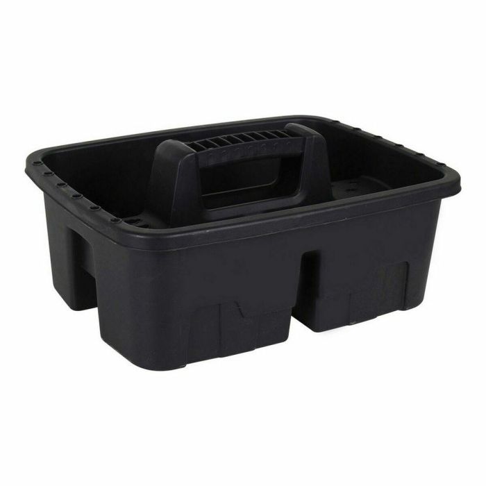 Organizador de Herramientas Dem Brico Bandeja Negro 38,5 x 29,5, x 17 cm (6 Unidades) 1