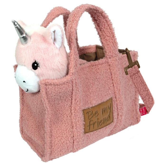 PERLETTI Bolso de Peluche Unicornio 28cm