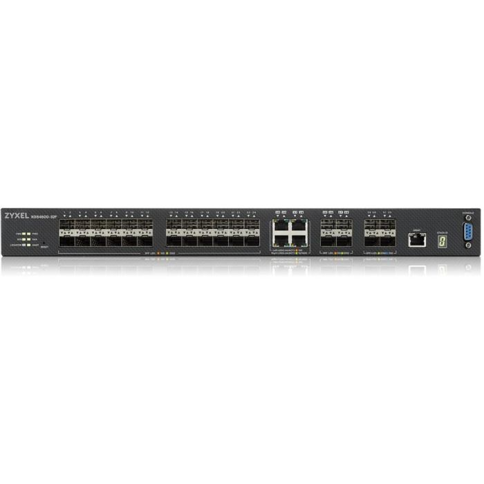 Zyxel XGS4600-32F Switch Gestionado L3 Montaje en Rack 32 Puertos SFP Combo 4 Puertos SFP+ 48 Puertos Totales 2