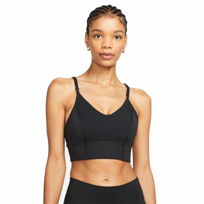 Sujetador Deportivo Nike Yoga Dri-Fit Indy Negro 0 Sujetador Deportivo Nike Yoga Dri-Fit Indy Negro 0