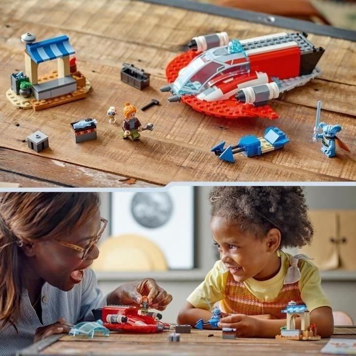 LEGO 75384 Star Wars El Halcón de Fuego Carmesí, Juguete de Construcción con Moto Speeder y Minifiguras 5 LEGO 75384 Star Wars El Halcón de Fuego Carmesí, Juguete de Construcción con Moto Speeder y Minifiguras 5