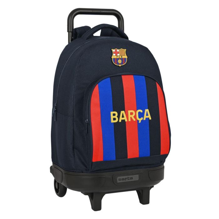 Mochila gde. c/ruedas compact ext.simple f.c.barcelona 1ª equip. 22/23 33x45x22cm Mochila gde. c/ruedas compact ext.simple f.c.barcelona 1ª equip. 22/23 33x45x22cm