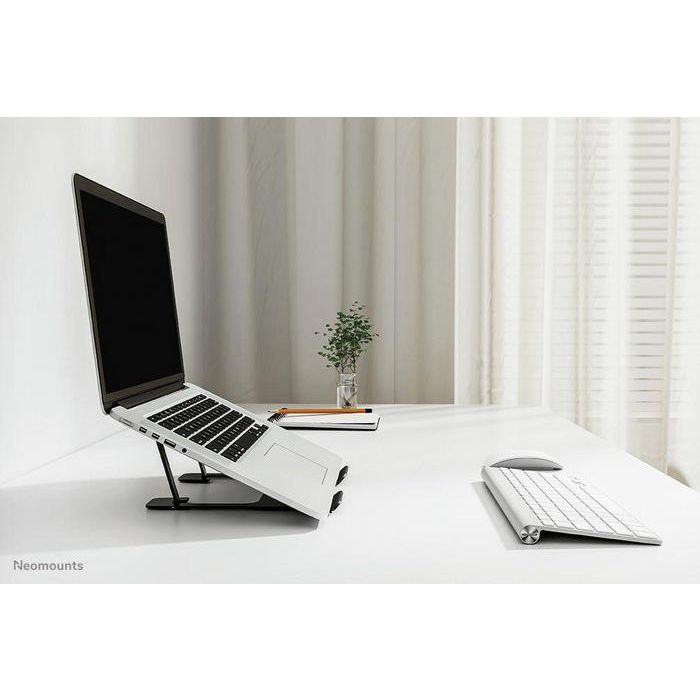 Neomounts Nsls085 Soporte para Portátil Plegable Universal 10-17" Ultra-delgado con Altura Ajustable y Ventilación, Negro 15 Neomounts Nsls085 Soporte para Portátil Plegable Universal 10-17" Ultra-delgado con Altura Ajustable y Ventilación, Negro 15