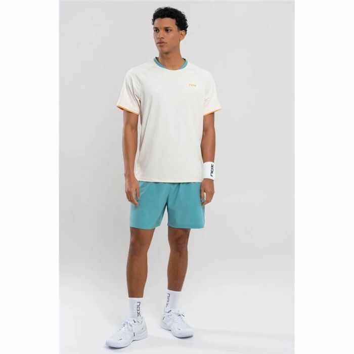 Camiseta de Manga Corta Hombre Nox Pro Beige 2