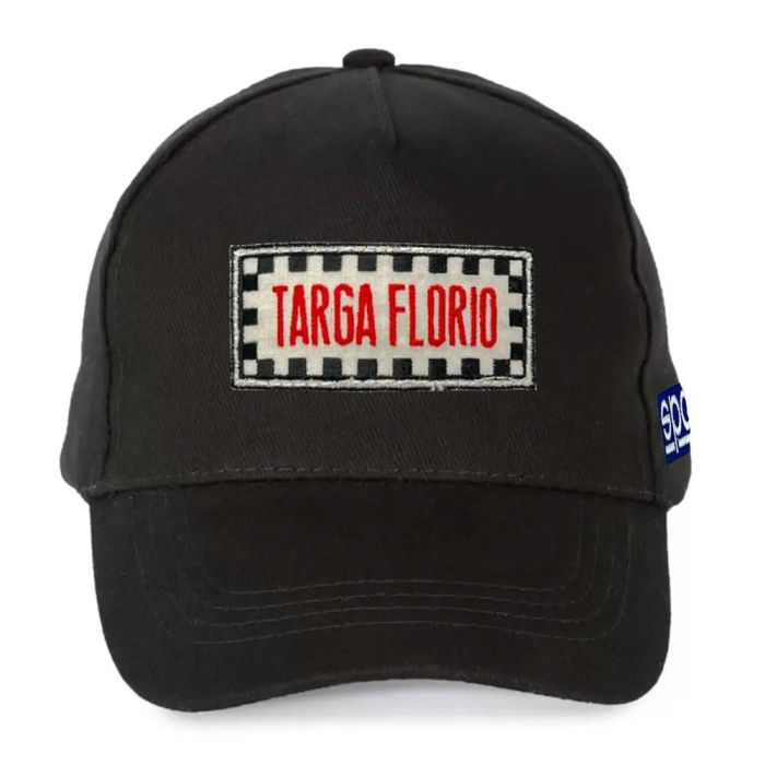 Sparco S013043TF Gorra Targa Florio Negro