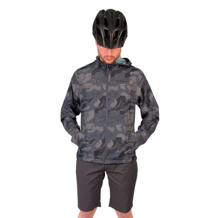 Chaqueta Deportiva para Hombre Endura Hummvee Windshell Gris oscuro Ciclismo L 1