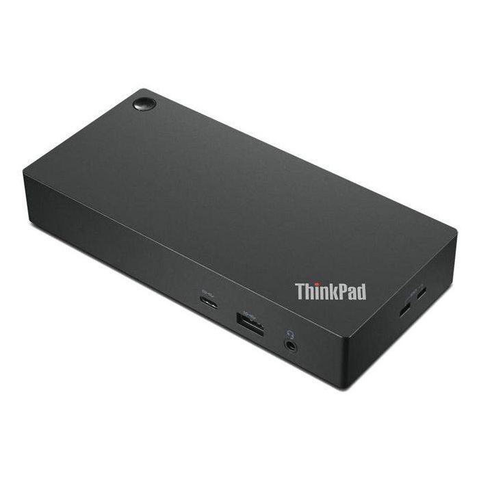 Lenovo 4X20E50558 ThinkPad Universal USB-C Dock Estación de Acoplamiento, Carga Rápida 100W, Soporte 4K, 3 Monitores, Negro 0 Lenovo 4X20E50558 ThinkPad Universal USB-C Dock Estación de Acoplamiento, Carga Rápida 100W, Soporte 4K, 3 Monitores, Negro 0
