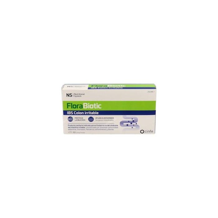 NS Florabiotic IBS para Colon Irritable, 30 Comprimidos