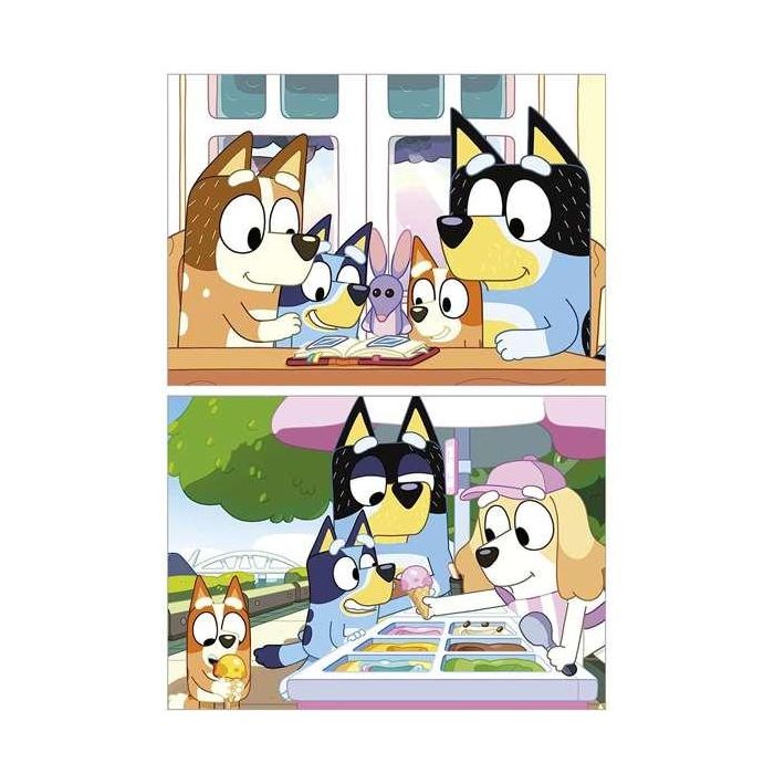 Educa Puzzles Bluey 2x48 Piezas en Maletín para Niños de 4 a 6 Años 2