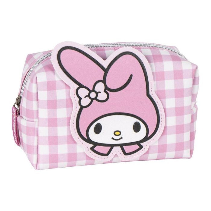 Cerdá Neceser Aseo Viaje Hello Kitty Rosa para Niñas, Colección Invierno 2025, Práctico Organizador de Higiene Infantil desde 3 Años