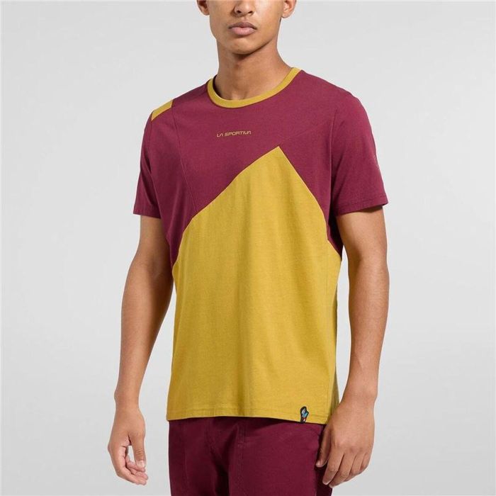 Camiseta de Manga Corta Hombre La Sportiva Dude Dorado 12 Años 2