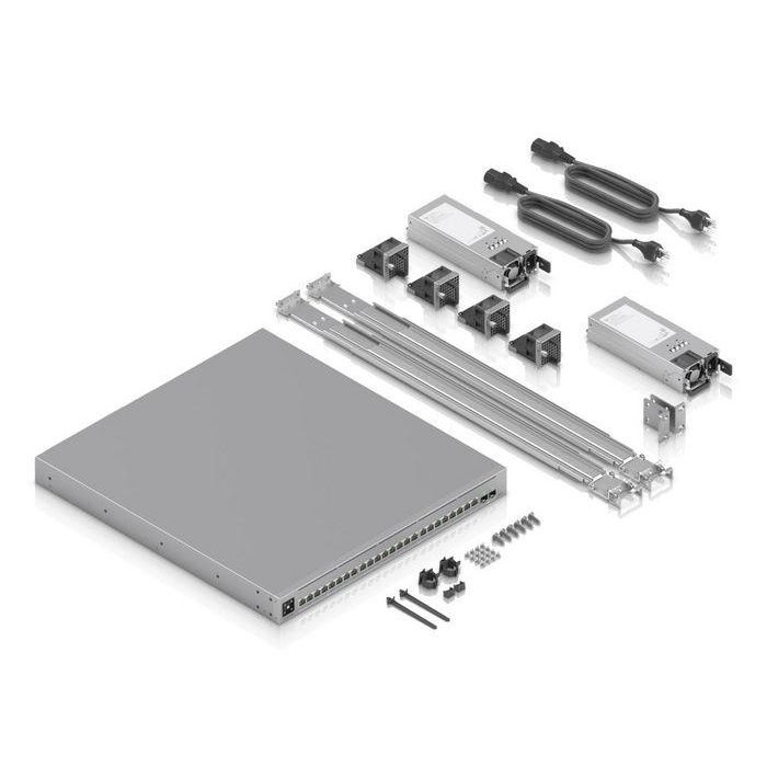 Ubiquiti Switch ECS-24-PoE Full Managed Layer3 26 Puertos 10G PoE+ 16