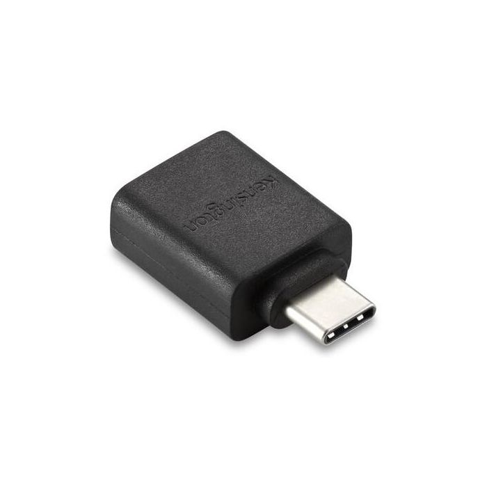 Kensington CA1010 Adaptador USB-C a USB-A M/F para Conectar Dispositivos Antiguos a Nuevos, Datos 5Gbps y Carga Rápida 3A 2