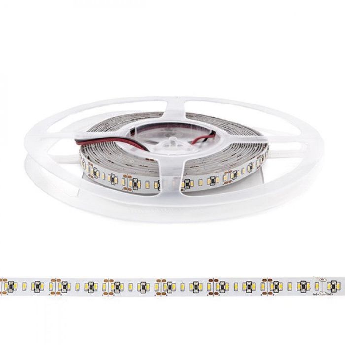 Tira de 204 LEDs/M 105W 2.450Lm CRI90 6000ºK SMD3014 24VDC IP20 x5M 50.000H [SU-3014-204-21W-CW 1
