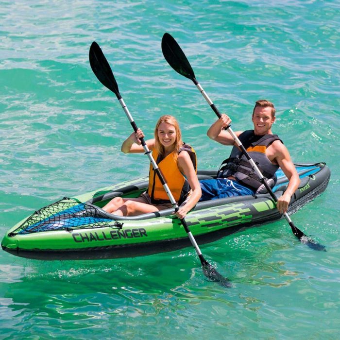 Kayak challenger k2 con remos aluminio incluidos y bomba 351x76x38cm 2 Kayak challenger k2 con remos aluminio incluidos y bomba 351x76x38cm 2
