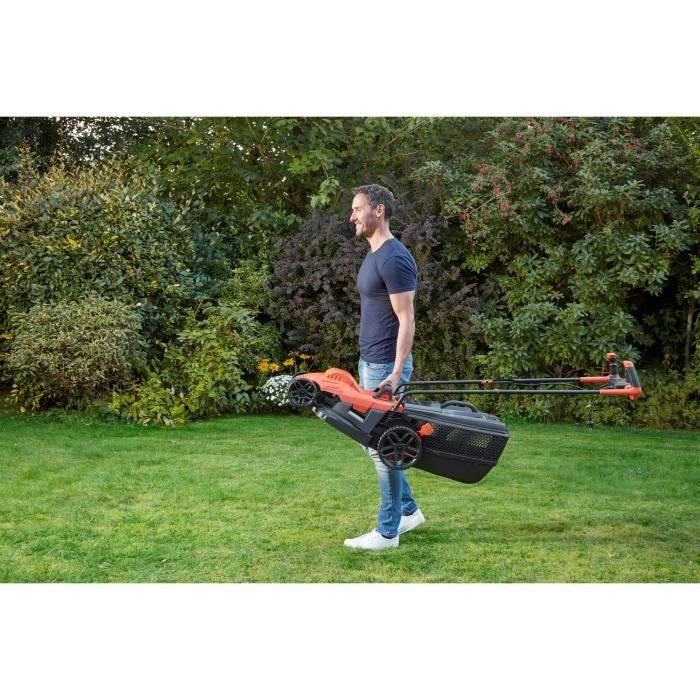 Cortacésped 1600 W 38cm bemw471bh-qs black+decker 2 Cortacésped 1600 W 38cm bemw471bh-qs black+decker 2