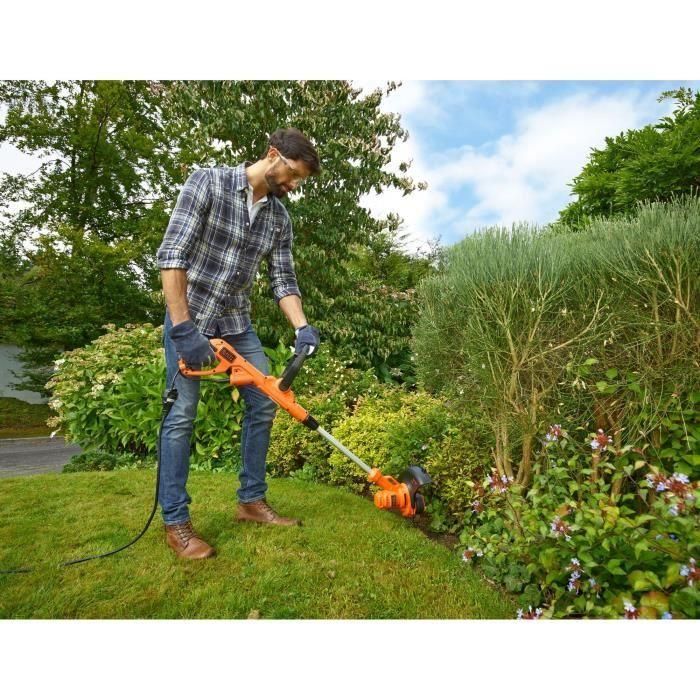 BLACK & DECKER BESTA525 Recortadora de Hilo Cortabordes 25cm 450W 3 BLACK & DECKER BESTA525 Recortadora de Hilo Cortabordes 25cm 450W 3