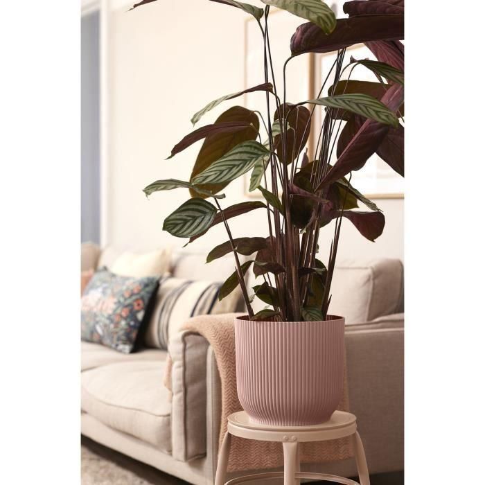 ELHO Vibes Fold Macetero redondo Wheels 35 - Rosa - Ø 35 x H 32 cm - interior - 100% reciclado 4 ELHO Vibes Fold Macetero redondo Wheels 35 - Rosa - Ø 35 x H 32 cm - interior - 100% reciclado 4