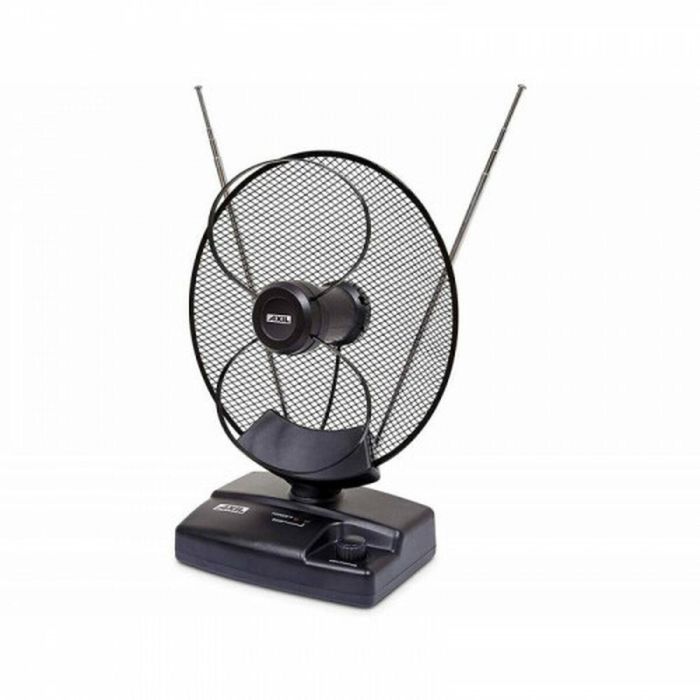 Engel Axil AN0256G5 Antena de Televisión Interior 42 dB, Negro, UHF/VHF, 5G Filtro LTE/GSM