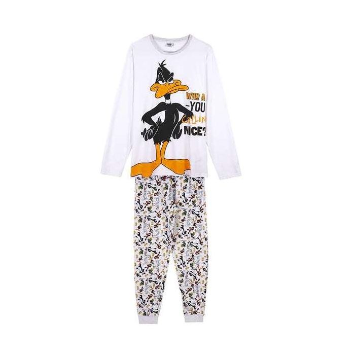 Pijama Looney Tunes Gris (Adultos) Hombre S