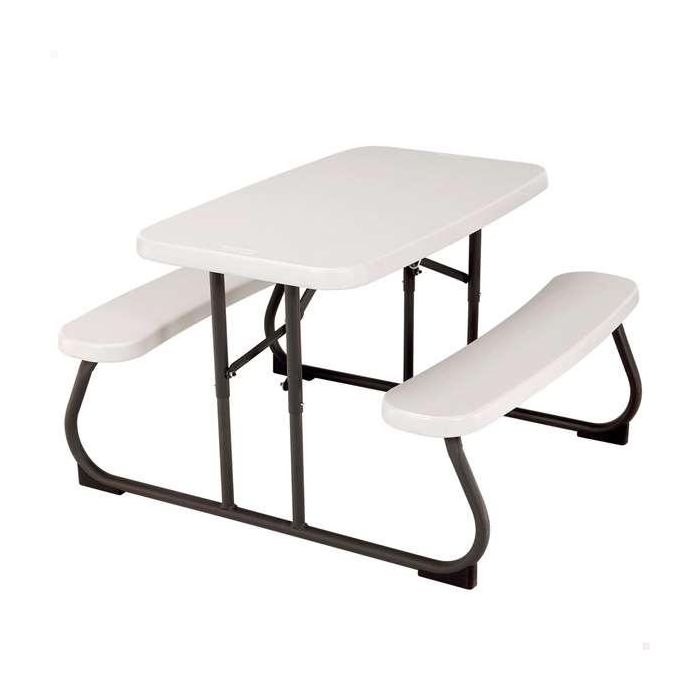 Mesa picnic infantil color crema lifetime 82,5x90x53,5 cm Mesa picnic infantil color crema lifetime 82,5x90x53,5 cm