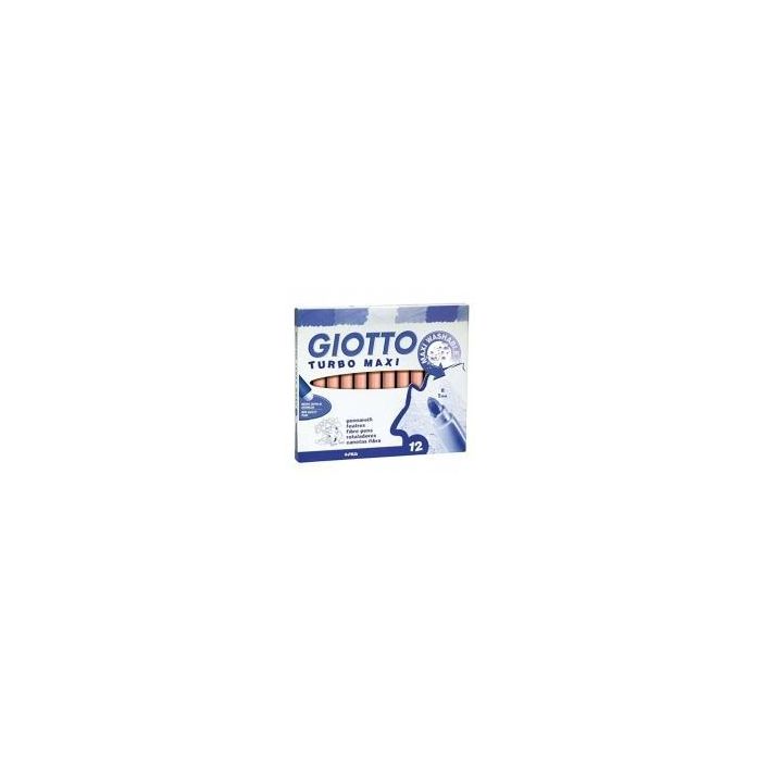 Giotto Rotuladores Turbo Maxi Azul Cielo Estuche 12 Ud