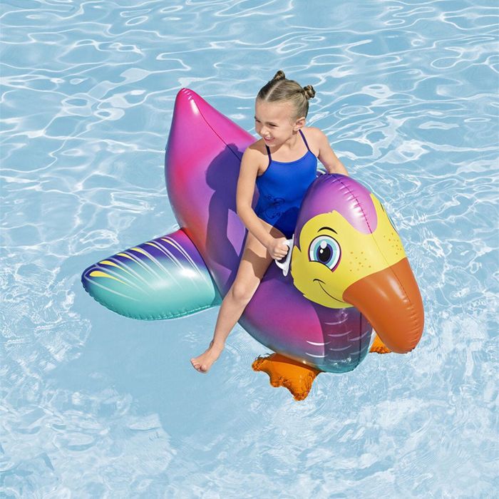 Bestway Figura Hinchable Tucan con Asas 141x113 cm +3 Años Playa y Piscina 41504 1