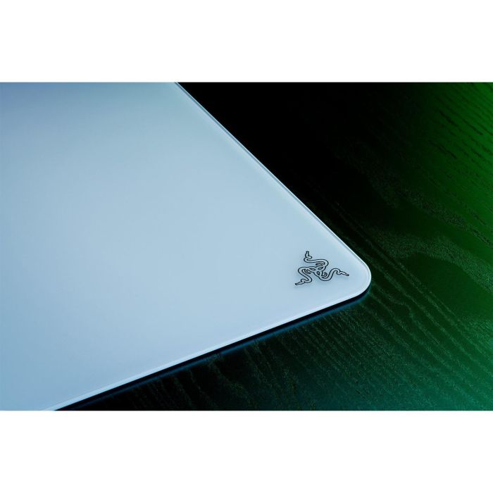 Razer Atlas Alfombrilla de ratón para juegos Blanco - Vidrio templado, Caucho, Base antiderrapante - RZ02-04890200-R3M1 4