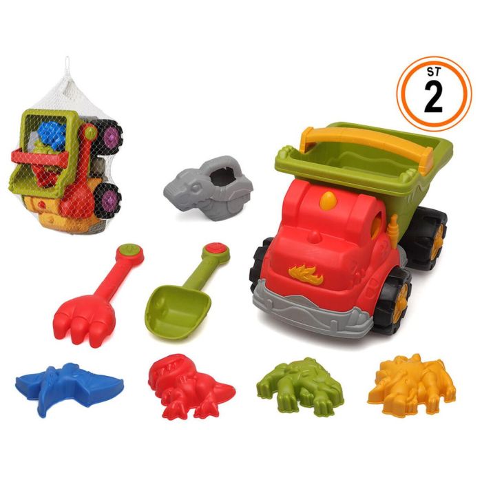 Set de Juguetes de Playa 8 Piezas Dinosaurios 1