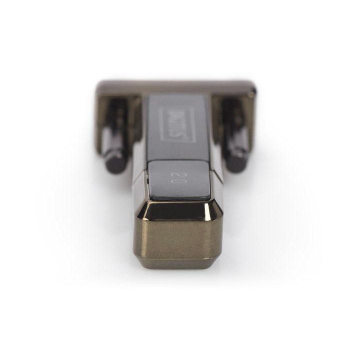 Digitus USB 2.0 to serial Converter, DSUB 9M incl. USB A Cable 80cm, FTDI chipset 3 Digitus USB 2.0 to serial Converter, DSUB 9M incl. USB A Cable 80cm, FTDI chipset 3