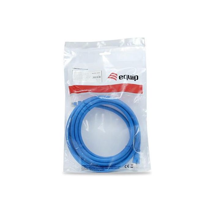 EQUIP LATIGUILLO RJ45 APANTALLADO S/FTP CATEGORIA 8.1PIMF LOSH 0.50M COLOR AZUL 2