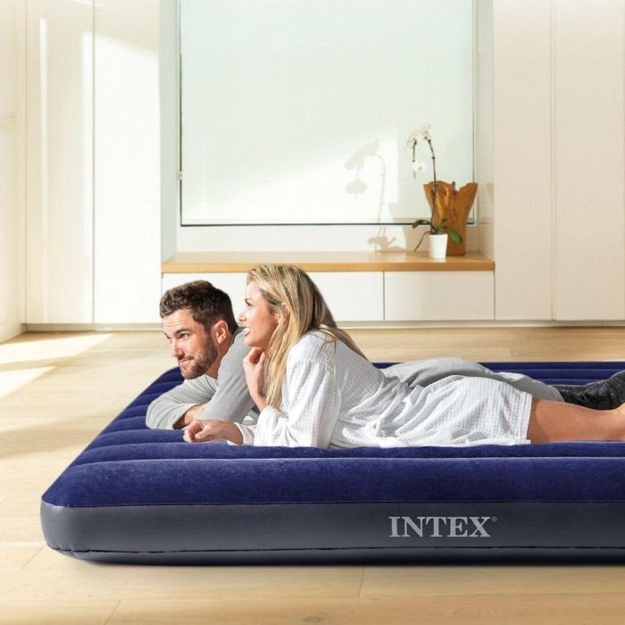 Cama Hinchable Intex Beam Standard Classic Downy 183 x 25 x 203 cm 1 Cama Hinchable Intex Beam Standard Classic Downy 183 x 25 x 203 cm 1