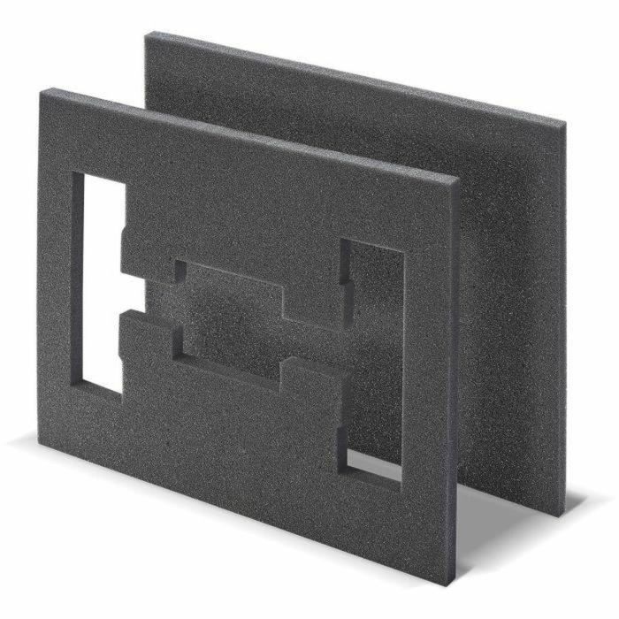Tood TOO4009292789309 Inserto de Espuma 2 Piezas para Maletín Profesional, Encajable, 40x30x4 cm Tood TOO4009292789309 Inserto de Espuma 2 Piezas para Maletín Profesional, Encajable, 40x30x4 cm