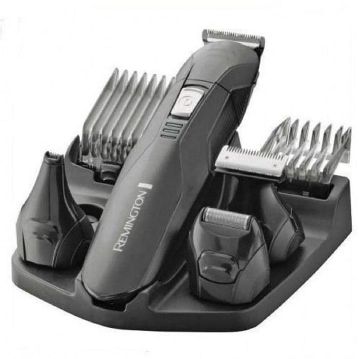 Remington Afeitadora eléctrica recargable pg6030 con cuchillas de acero inoxidable, 2 peines y 4 cabezales Remington Afeitadora eléctrica recargable pg6030 con cuchillas de acero inoxidable, 2 peines y 4 cabezales