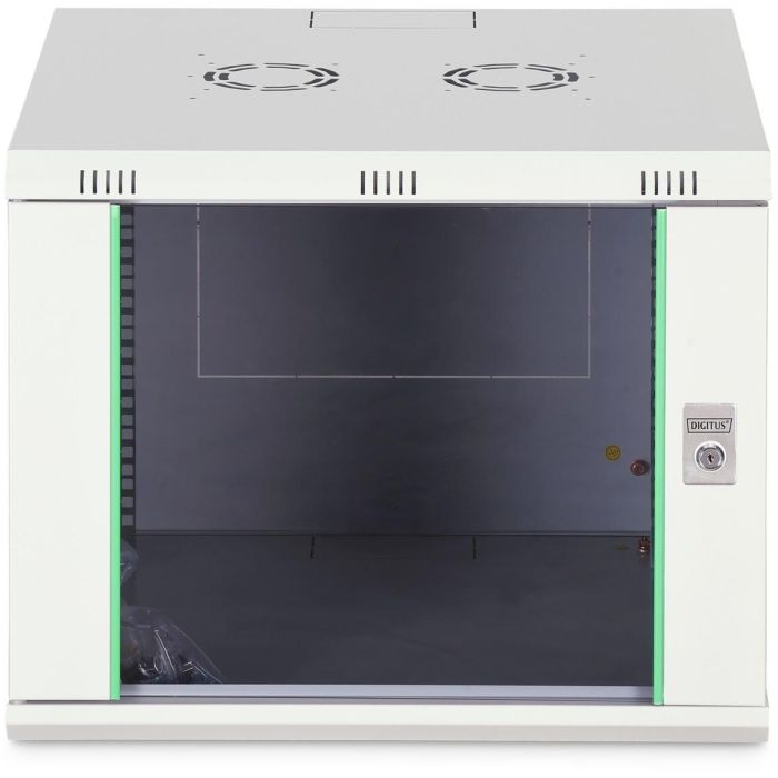 Digitus Carcasa de pared Dynamic Basic 9U 600x600mm gris con cerradura, 60kg, acero galvanizado, para rack 19" 6 Digitus Carcasa de pared Dynamic Basic 9U 600x600mm gris con cerradura, 60kg, acero galvanizado, para rack 19" 6