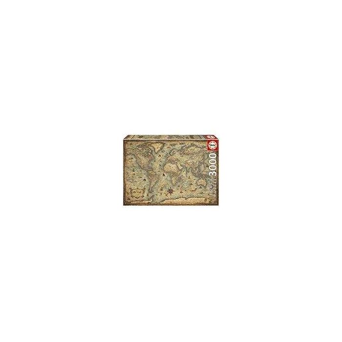 Puzzle 3000 mapamundi 4 Puzzle 3000 mapamundi 4