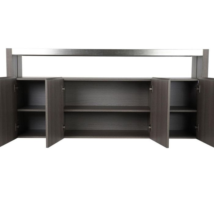 Buffet Moderno DKD Home Decor Gris 39 x 76 x 165 cm 4