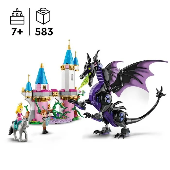 Lego Princesas Disney 43240 Maléfica como dragón, juguete para fans de los dibujos animados 1 Lego Princesas Disney 43240 Maléfica como dragón, juguete para fans de los dibujos animados 1
