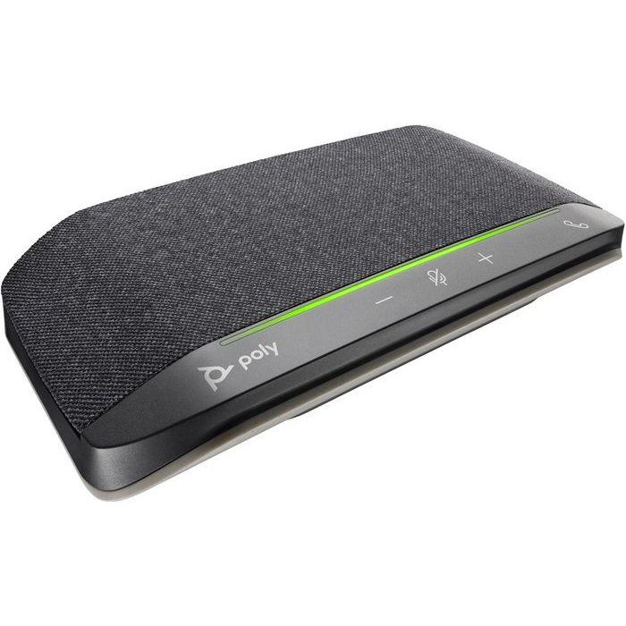 HP Poly Sync 10 Altavoz Manos Libres USB-A / USB-C para PC con Micrófono Doble, Cancelación de Ruido, Resistente al Agua y Polvo HP Poly Sync 10 Altavoz Manos Libres USB-A / USB-C para PC con Micrófono Doble, Cancelación de Ruido, Resistente al Agua y Polvo