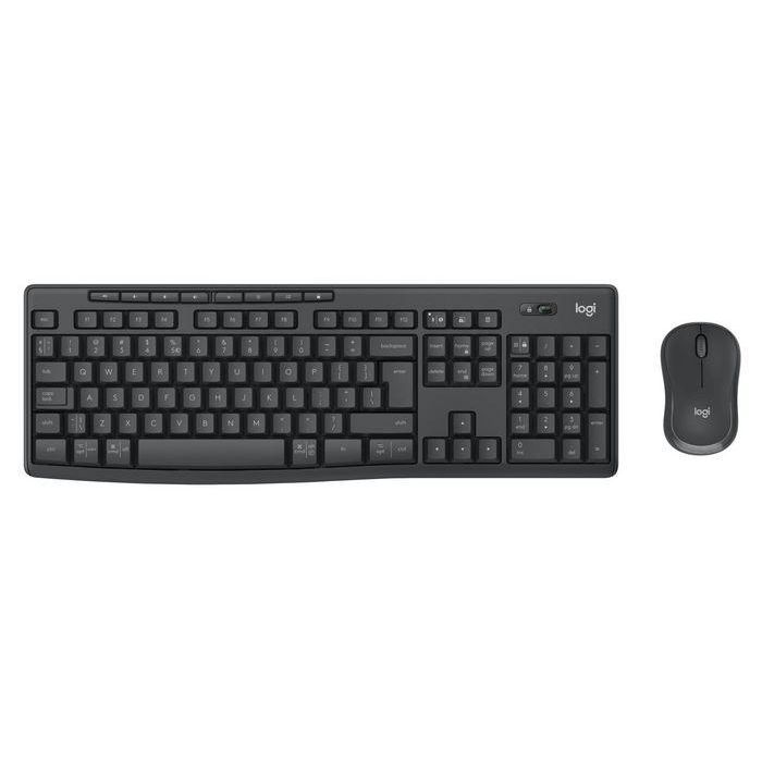 Logitech Mk370 Teclado y Mouse Inalámbrico Kit para Negocios, Distribución Inglés (EE.UU.) 1