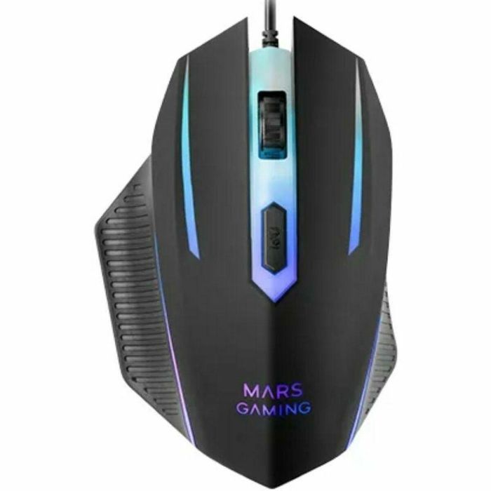 Mars Gaming Kit Gaming 4en1 MCP124PRO - Teclado RGB, Ratón 3200 DPI, Auriculares FRGB, Alfombrilla Nanotextil 10