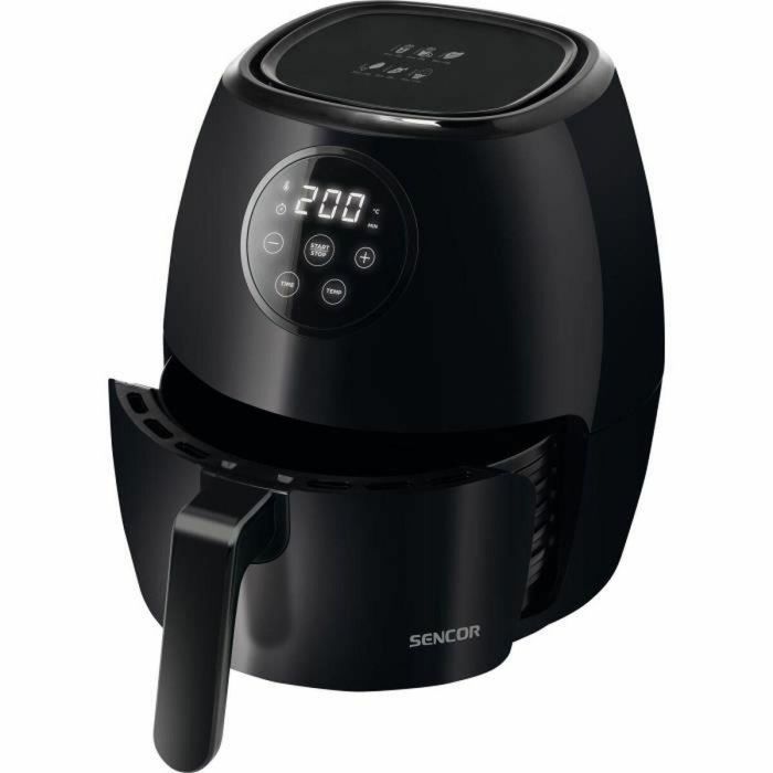 Freidora de aire - SENCOR - SFR 5030BK - 1300 W - 3,5 L - Negra 5 Freidora de aire - SENCOR - SFR 5030BK - 1300 W - 3,5 L - Negra 5