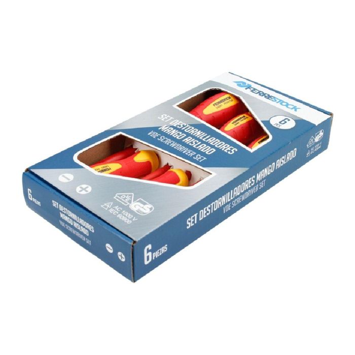Set de Destornilladores Ferrestock (6 pcs) 1