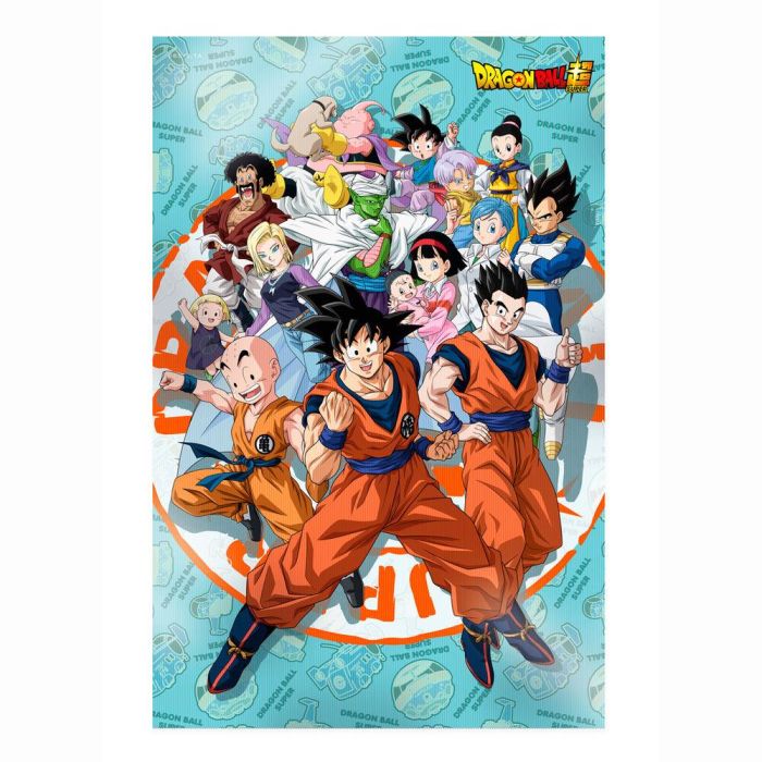 Poster 3D Supervivencia del Universo Dragon Ball Super 1