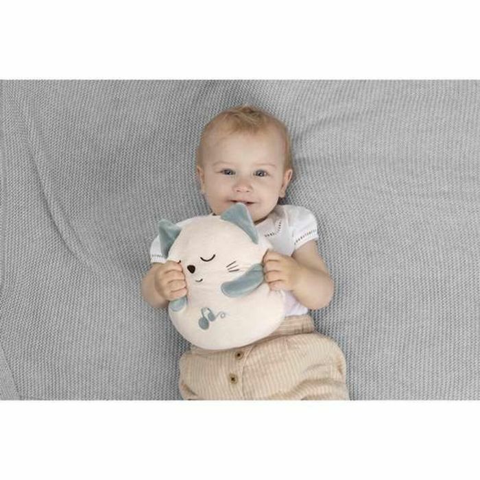 Peluche con Sonido Chicco Gato Blanco 12 Peluche con Sonido Chicco Gato Blanco 12