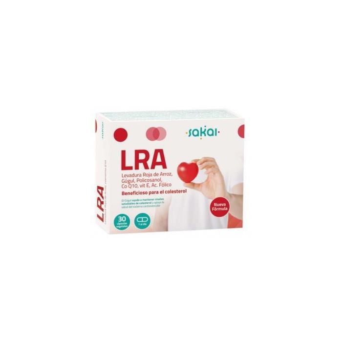 Lra Levadura Roja De Arroz + Q10 30Cap. Lra Levadura Roja De Arroz + Q10 30Cap.