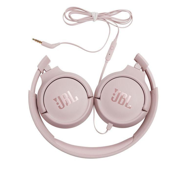 Auriculares JBL Tune 500/ con Micrófono/ Jack 3.5/ Rosas 9 Auriculares JBL Tune 500/ con Micrófono/ Jack 3.5/ Rosas 9