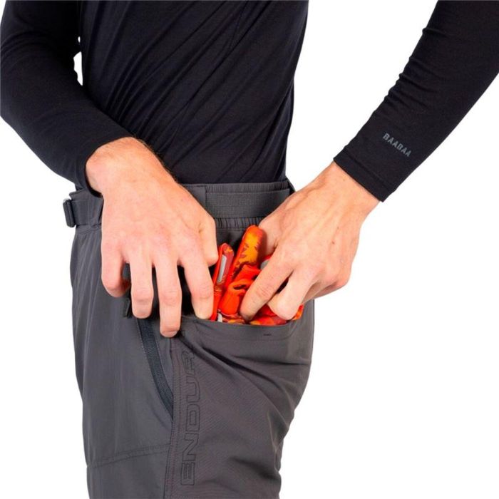 Pantalón Largo Deportivo Endura Hummvee Trouser II Gris oscuro Ciclismo XS 1